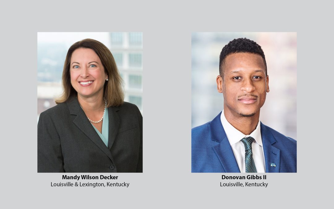 KBA Elects Mandy Wilson Decker and Donovan Gibbs II to Leadership Roles