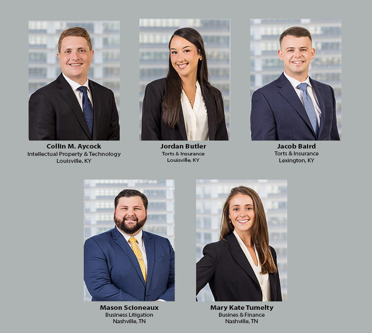 Stites & Harbison Welcomes Five Attorneys to Kentucky and Tennessee
